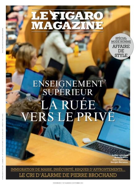 Le Figaro Magazine – 17 Octobre 2025 Cover