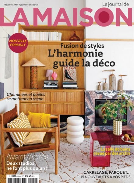 Le Journal de la Maison – Novembre 2025 Cover