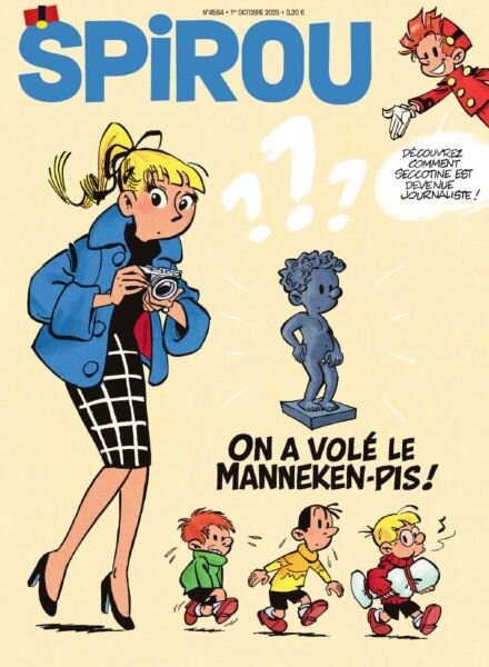 Le Journal de Spirou – 1er Octobre 2025 Cover