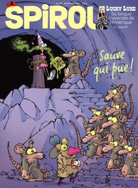 Le Journal de Spirou – 24 Septembre 2025 Cover