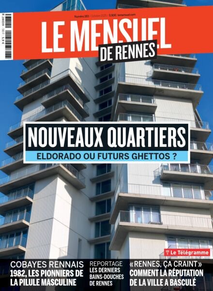 Le Mensuel de Rennes – Octobre 2025 Cover
