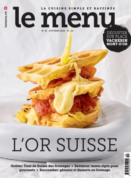 le menu edition francaise – Octobre 2025 Cover