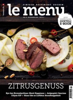 le menu – November 2025