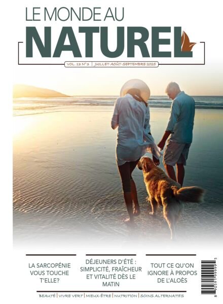 Le Monde au Naturel – Juillet-Aout-Septembre 2025 Cover