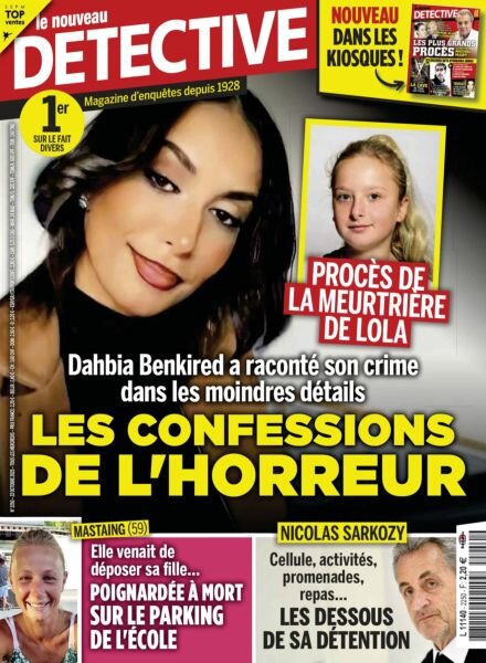 Le Nouveau Detective – 22 Octobre 2025 Cover
