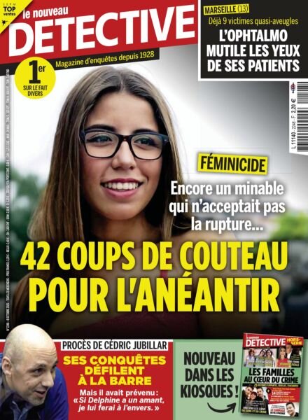 Le Nouveau Detective – 8 Octobre 2025 Cover