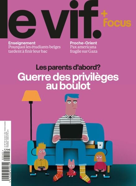Le Vif – 2 Octobre 2025 Cover
