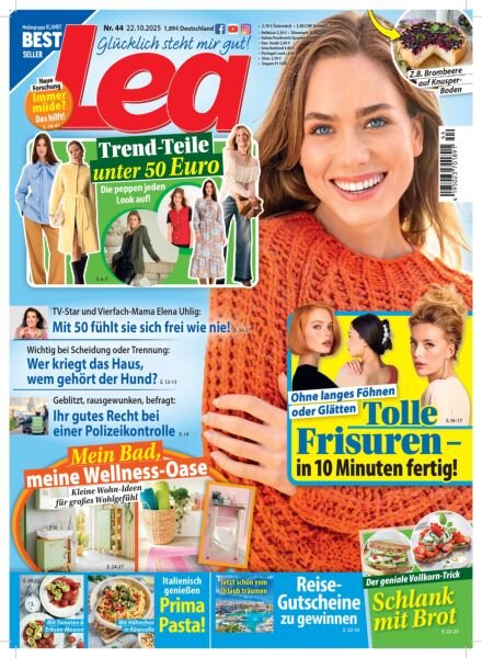 Lea – 22 Oktober 2025 Cover