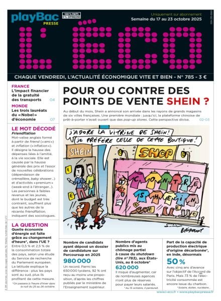 L’eCO – 17 Octobre 2025 Cover
