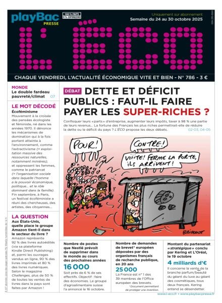 L’eCO – 24 Octobre 2025 Cover