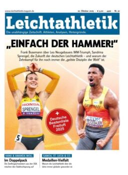 Leichtathletik – 22 Oktober 2025