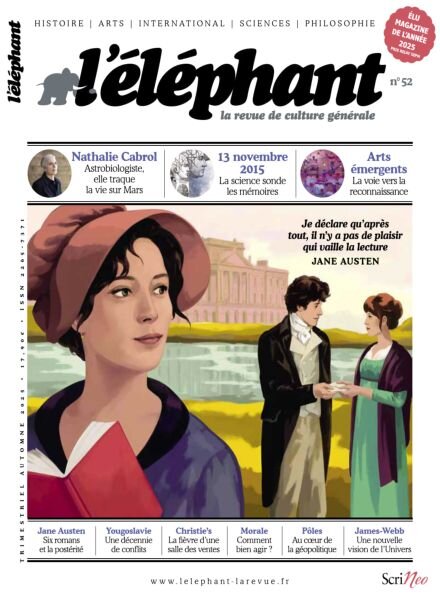 L’elephant – Automne 2025 Cover