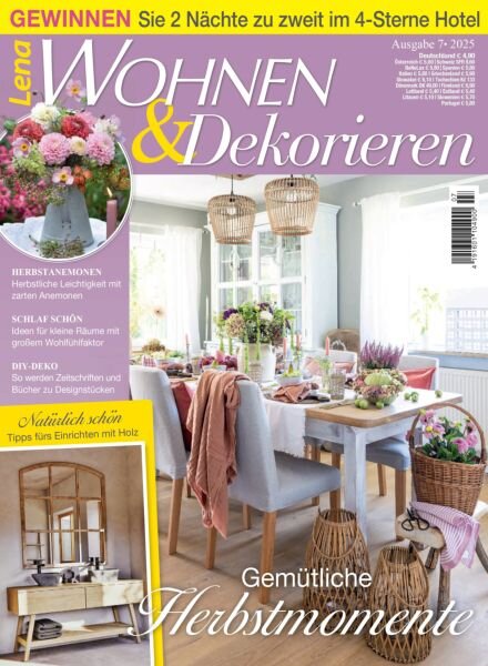 Lena Wohnen & Dekorieren – Oktober 2025 Cover