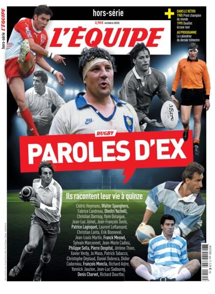 L’Equipe – Hors-Serie N 40 – Octobre 2025 Cover