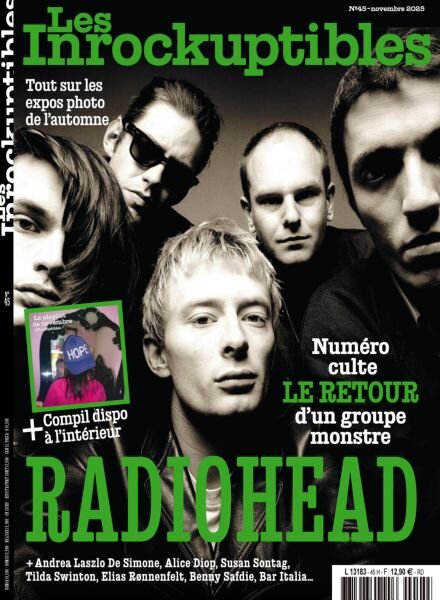 Les Inrockuptibles – Novembre 2025 Cover