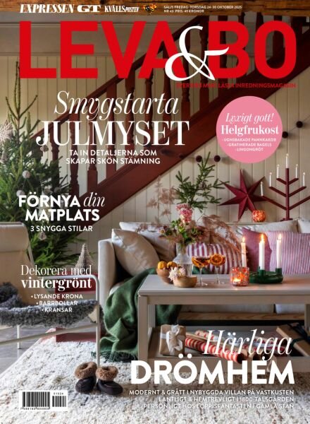 Leva & Bo – 24 Oktober 2025 Cover