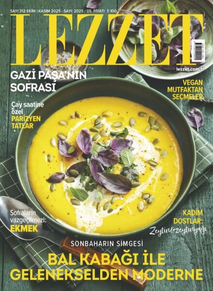 Lezzet – Ekim 2025 Cover