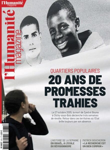 L’Humanite Magazine – 23 Octobre 2025 Cover