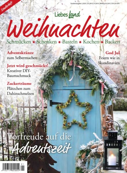 Liebes Land Weihnachten – Sonderausgabe Nr 1 2025 Cover