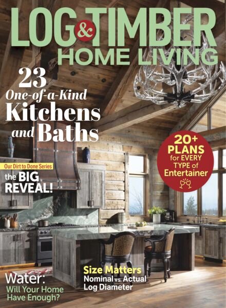 Log & Timber Home Living – October-November 2025 Cover