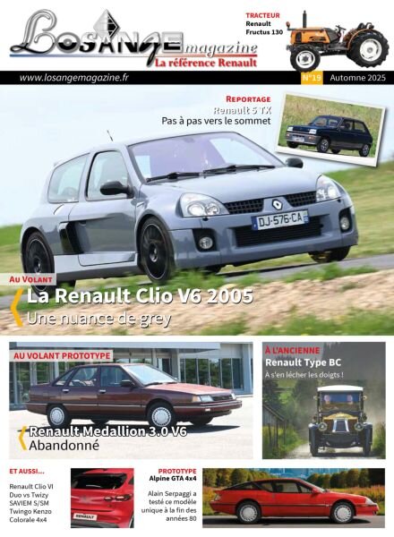 Losange Magazine edition francaise – Automne 2025 Cover
