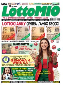 Lottomio del Giovedi – 21 Ottobre 2025