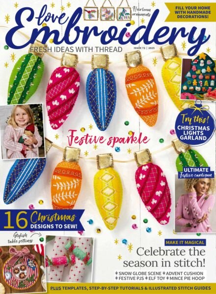 Love Embroidery – Issue 72 2025 Cover