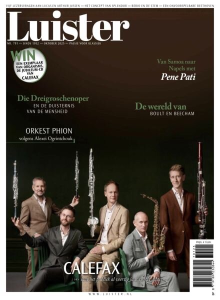 Luister – Oktober 2025 Cover
