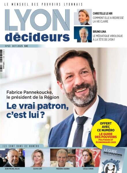 Lyon Decideurs – Octobre 2025 Cover
