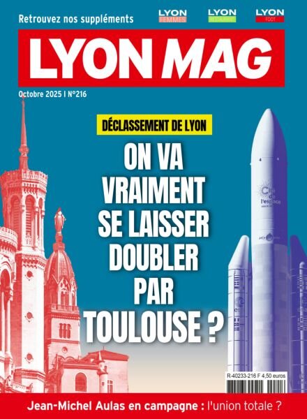 Lyon Mag – Octobre 2025 Cover