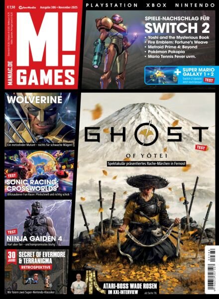 M! Games – November 2025 Cover