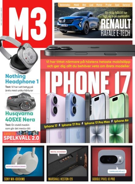 M3 – September 2025 Cover
