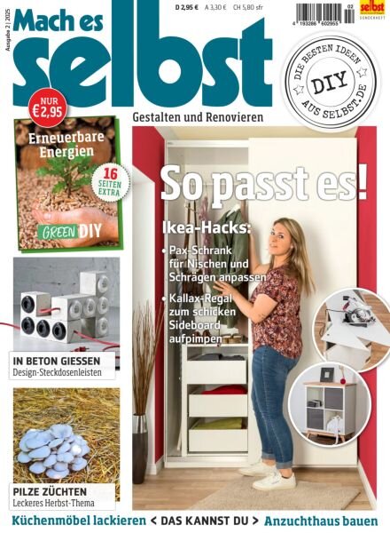 Mach es selbst – Ausgabe 2 2025 Cover