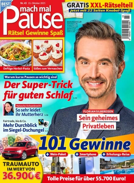 Mach mal Pause – 14 Oktober 2025 Cover