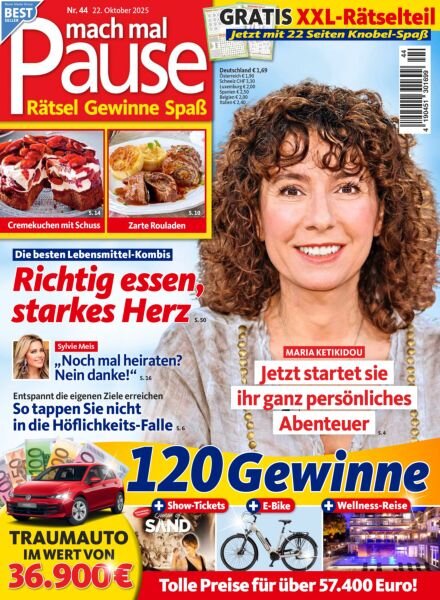 Mach mal Pause – 21 Oktober 2025 Cover