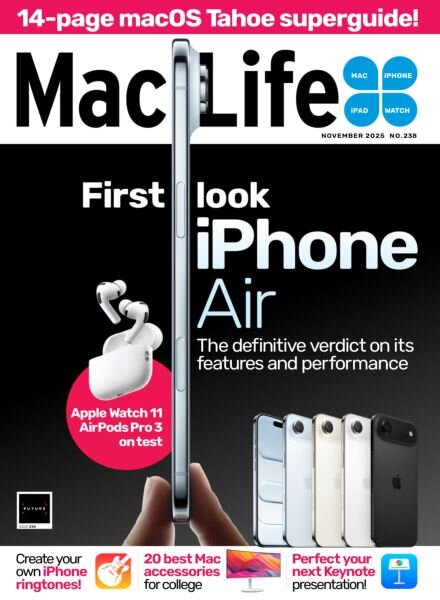 MacLife UK – November 2025 Cover