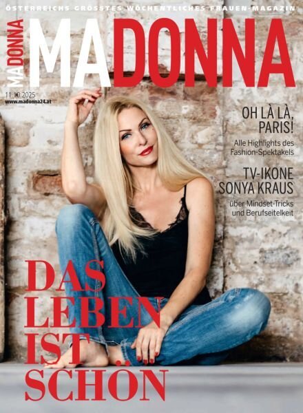 Madonna – 11 Oktober 2025 Cover