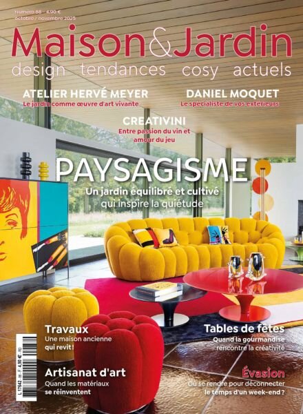 Maison & Jardin actuels – Octobre-Novembre 2025 Cover