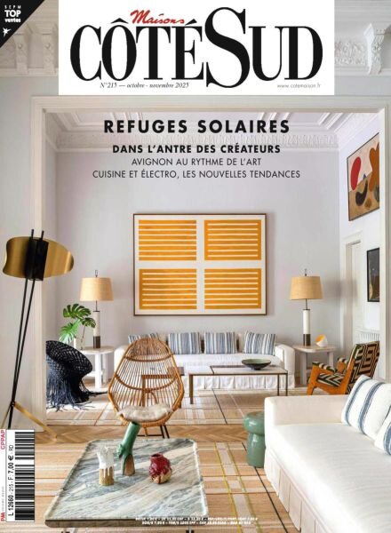 Maisons Cote Sud -Octobre-Novembre 2025 Cover