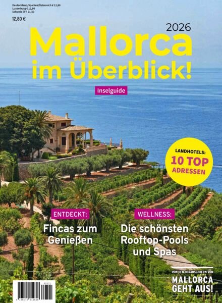 Mallorca im uberblick! – Ausgabe 1 2026 Cover
