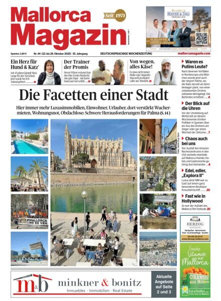 Mallorca Magazin – 23 Oktober 2025 Cover
