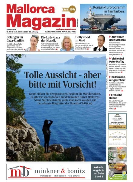 Mallorca Magazin – 9 Oktober 2025 Cover