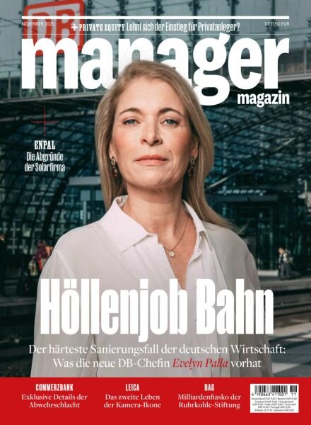 Manager Magazin – November 2025 Cover