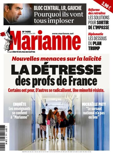 Marianne – 16 Octobre 2025 Cover