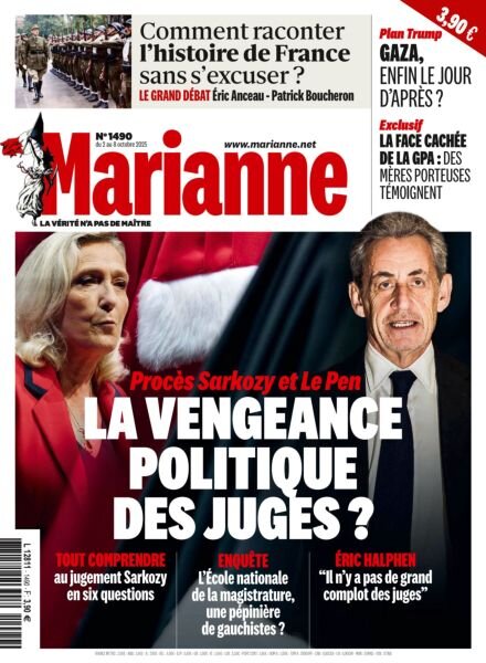 Marianne – 2 Octobre 2025 Cover