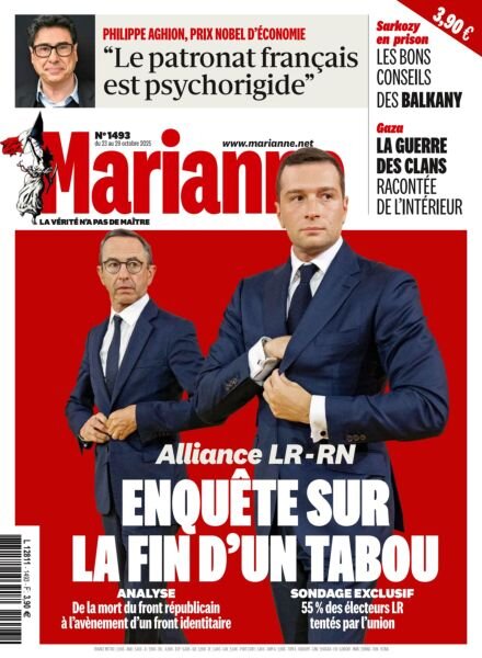 Marianne – 23 Octobre 2025 Cover