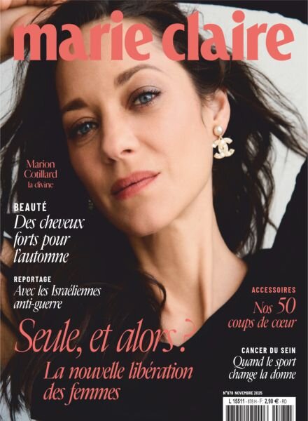 Marie Claire France – Novembre 2025 Cover