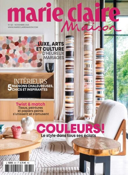 Marie Claire Maison France – Novembre 2025 Cover