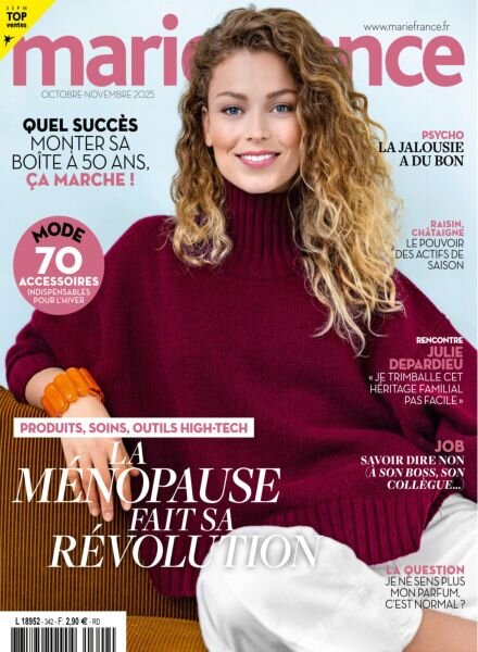 Marie France – Octobre-Novembre 2025 Cover