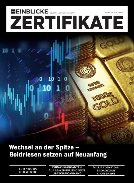 marktEINBLICKE Zertifikate – 1 Oktober 2025 Cover